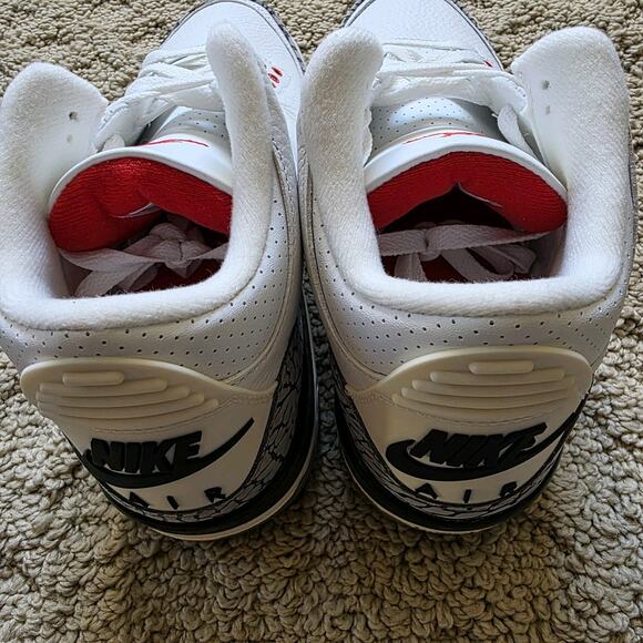 Air Jordan 3 Retro Mid White Cement Reimagined Brand New Sz 6Y - Picture 6 of 8